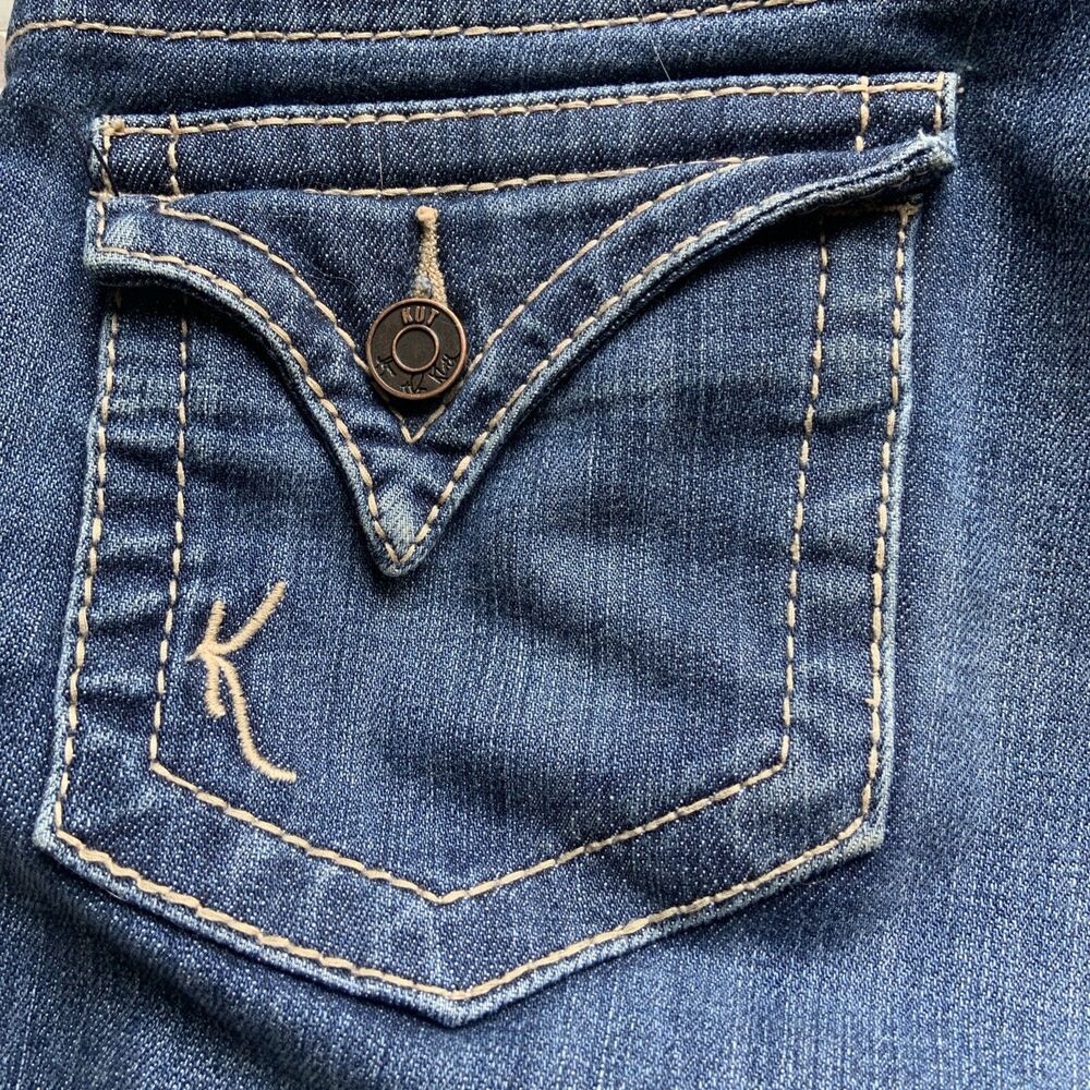 Kut from the Kloth Cropped Wide Leg Demin Jeans - Size 6 (30 x 19) - Picture 8 of 8
